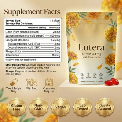 Lutera 2-In-1 Advanced Eye Formula