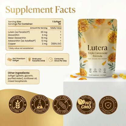 Lutera 2-In-1 Advanced Eye Formula